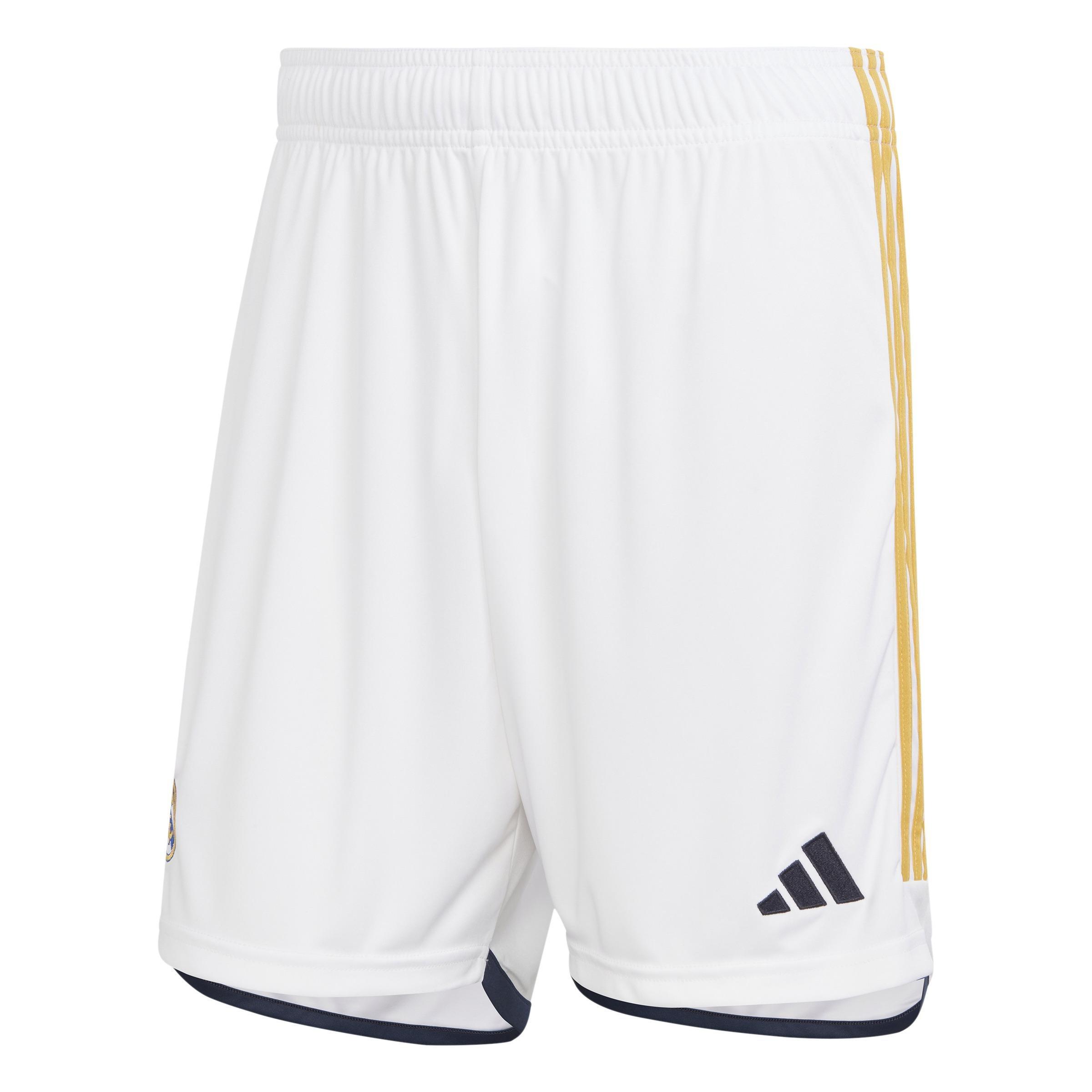 Real Madrid 23/24 Home Shorts, White, A901_ONE, large image number 0