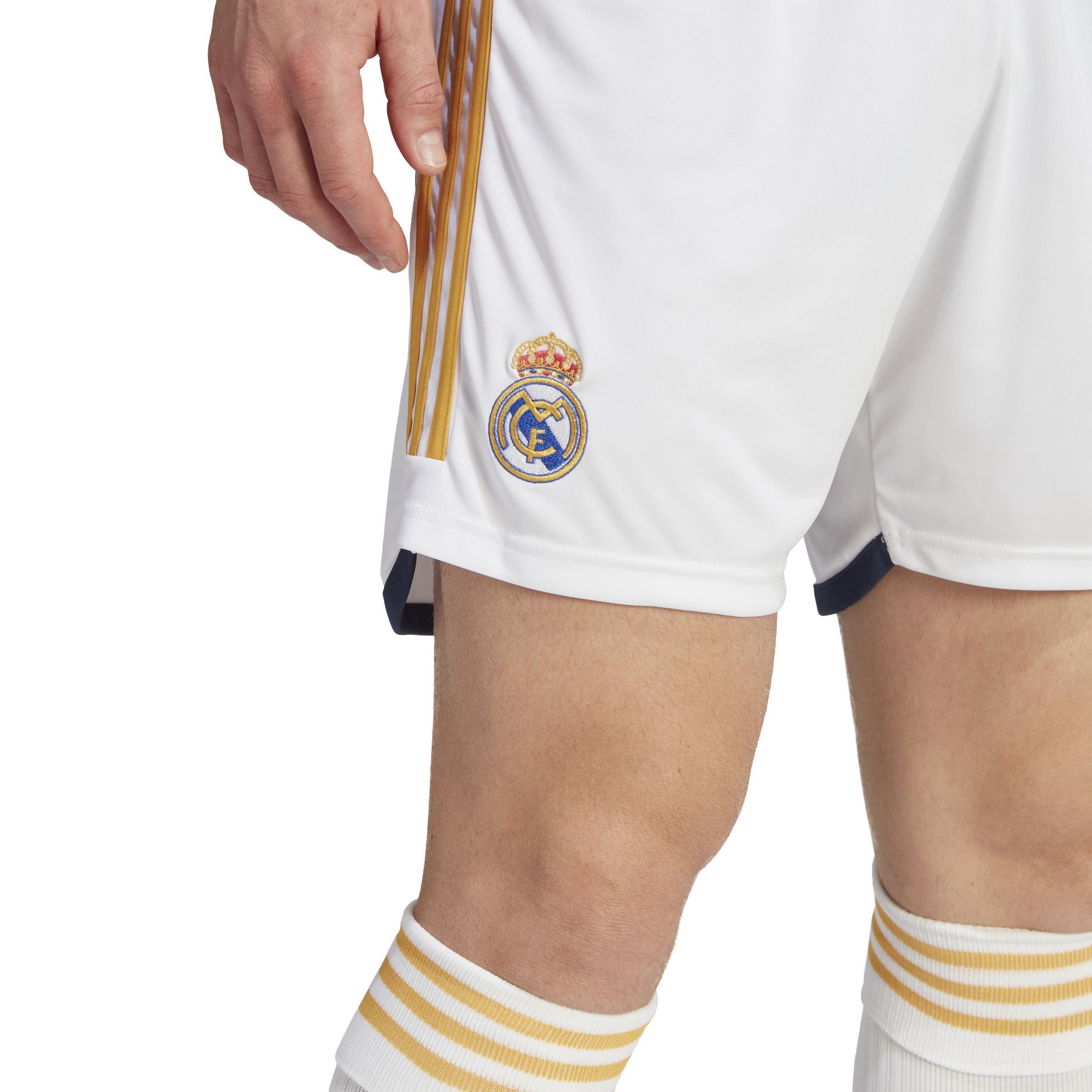 Real Madrid 23/24 Home Shorts, White, A901_ONE, large image number 4