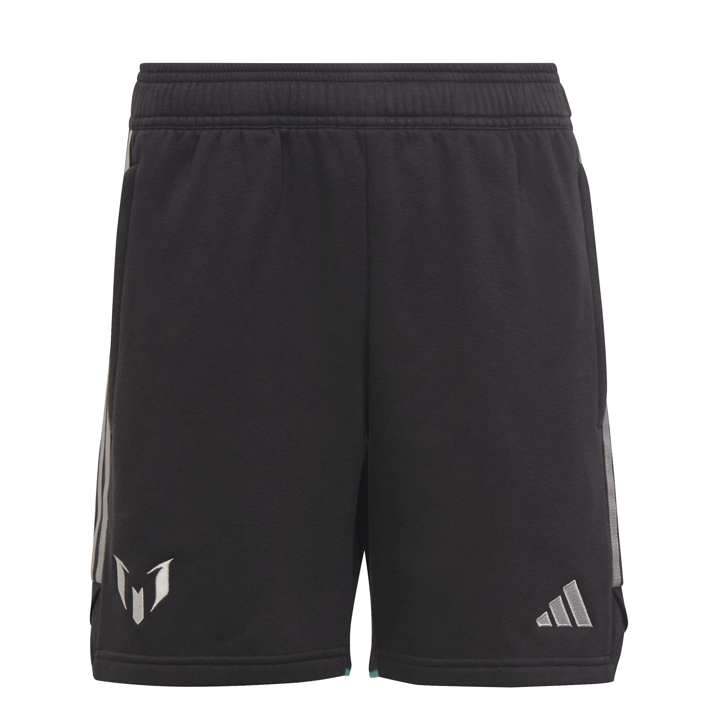 Unisex Kids Messi Shorts, Black, , large image number 1