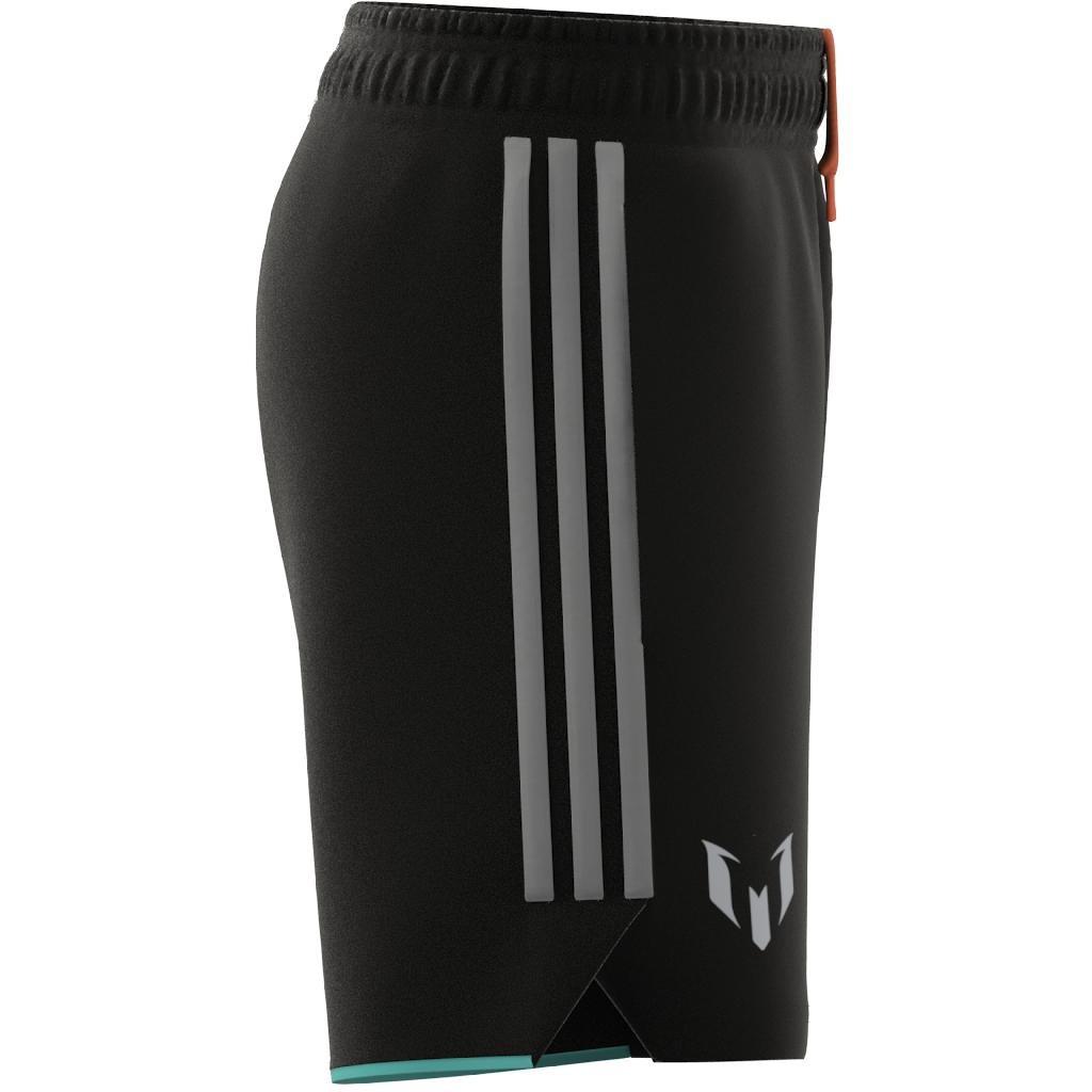 Unisex Kids Messi Shorts, Black, , large image number 14