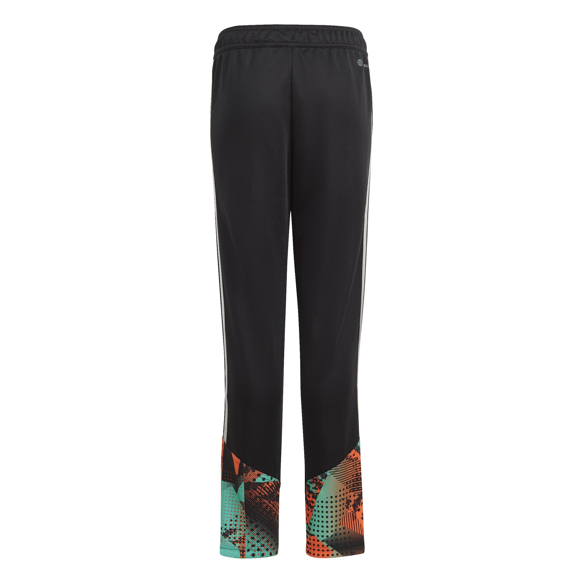 Unisex Kids Messi Training Tracksuit Bottoms, Black, A901_ONE, large image number 2