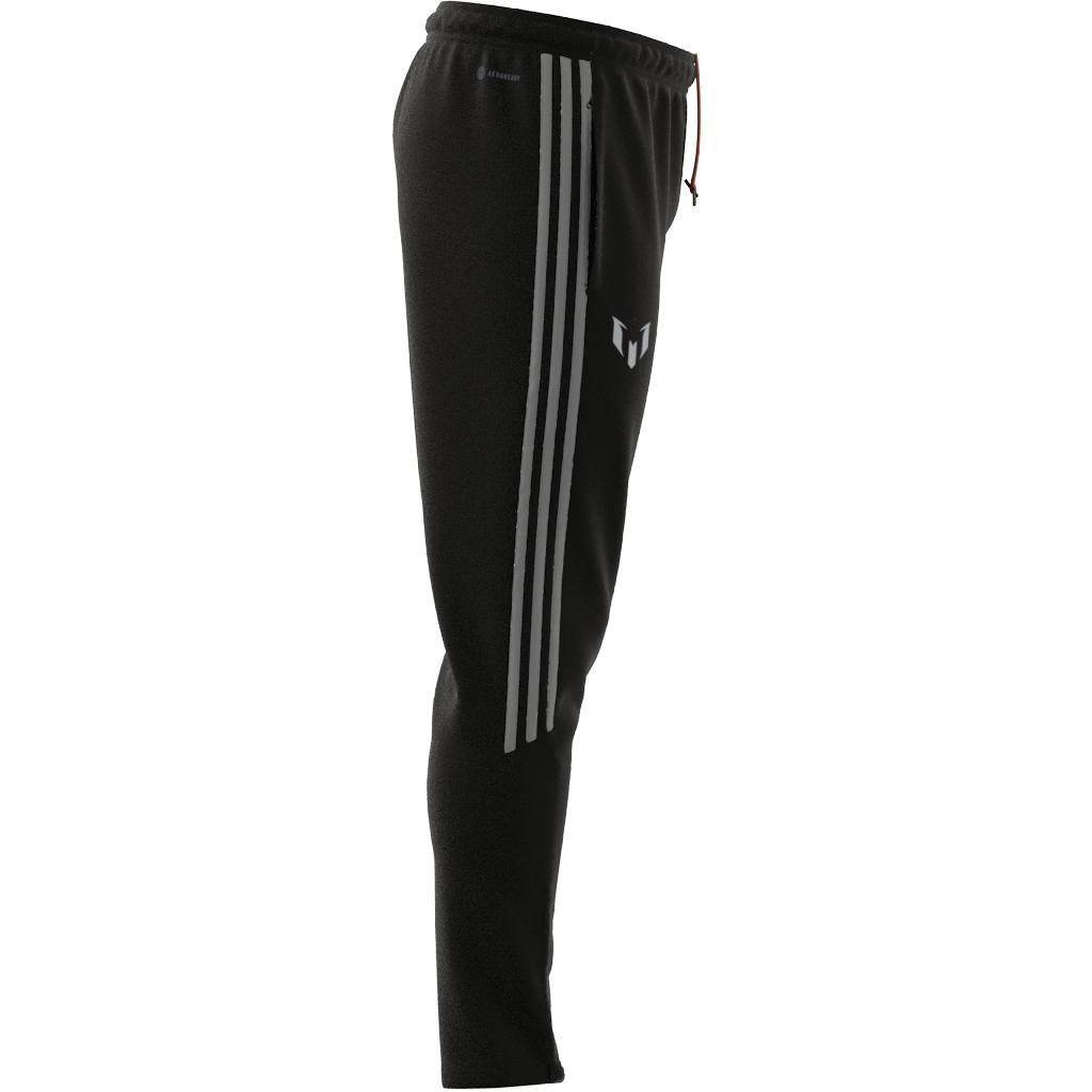 Unisex Kids Messi Training Tracksuit Bottoms, Black, A901_ONE, large image number 10