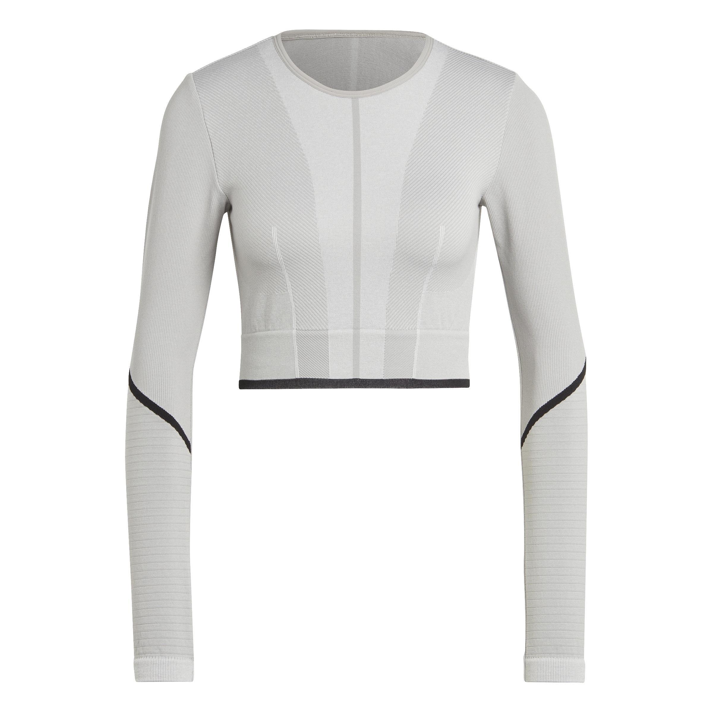 By Stella Mccartney Truestrength Top, Grey, A901_ONE, large image number 1