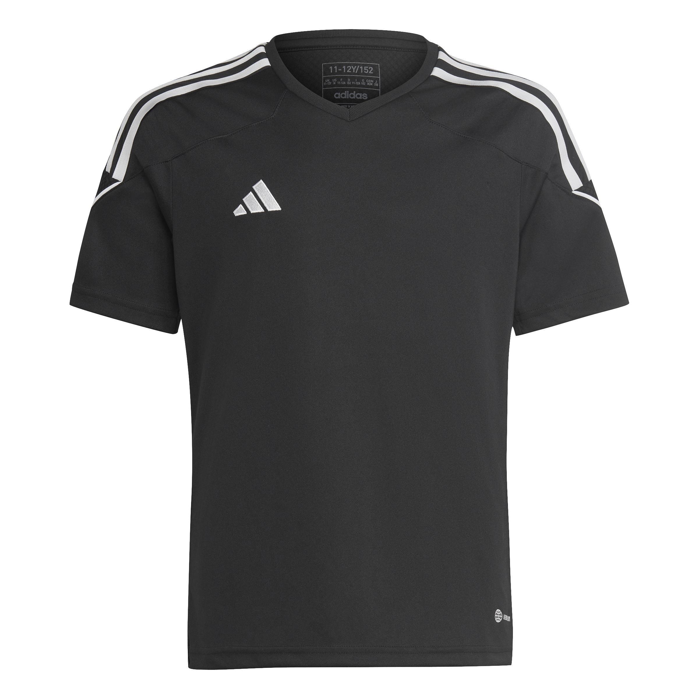 Kids Tiro 23 League Jersey, Black, A901_ONE, large image number 0