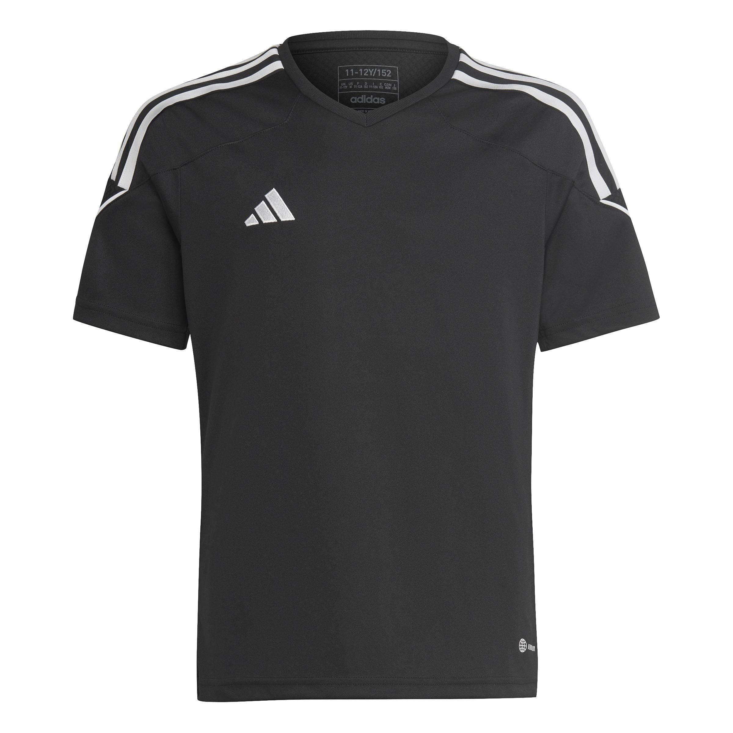 Kids Tiro 23 League Jersey, Black, A901_ONE, large image number 1
