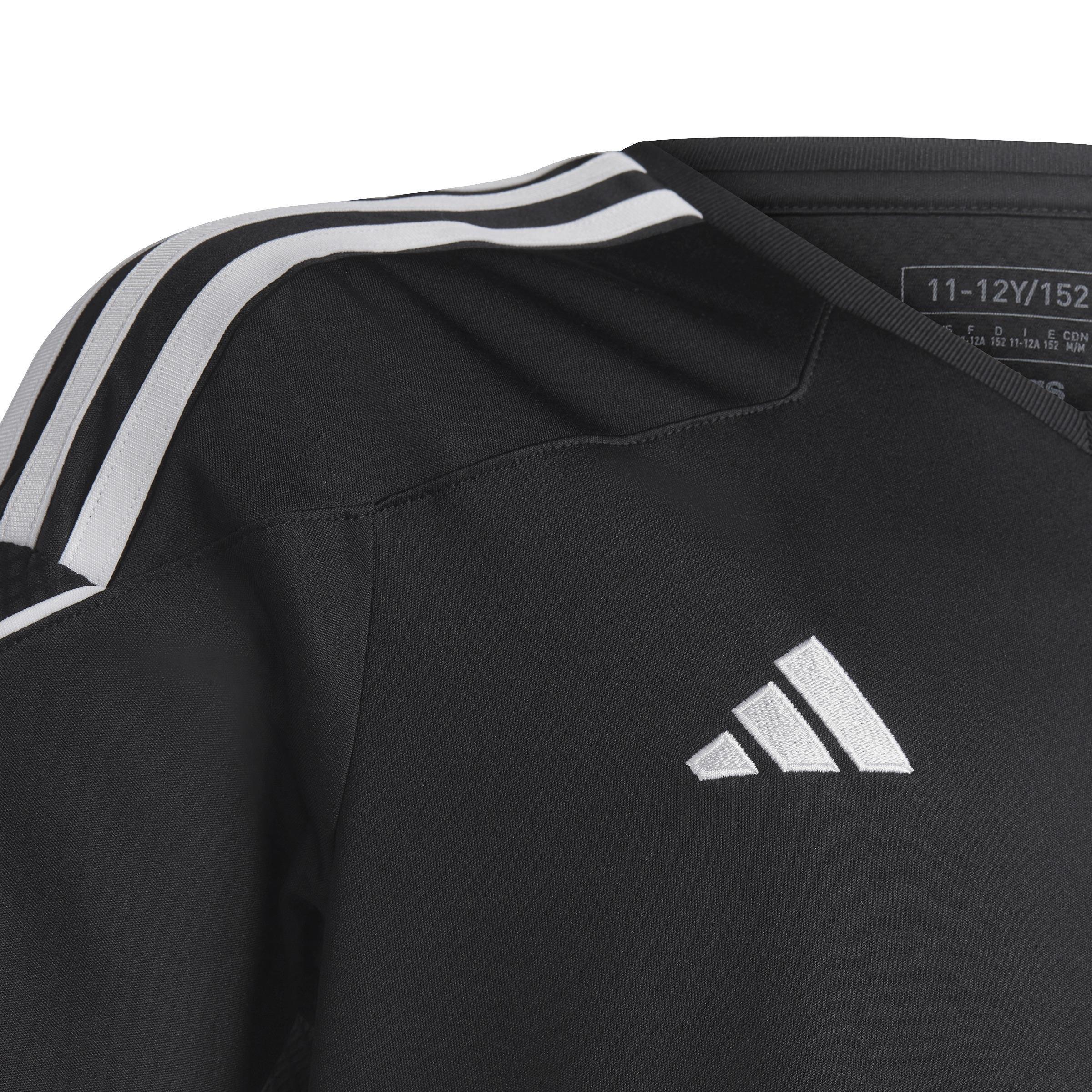 Kids Tiro 23 League Jersey, Black, A901_ONE, large image number 3