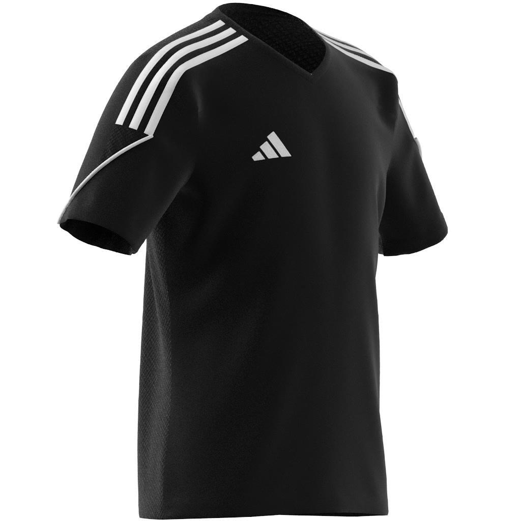Kids Tiro 23 League Jersey, Black, A901_ONE, large image number 6