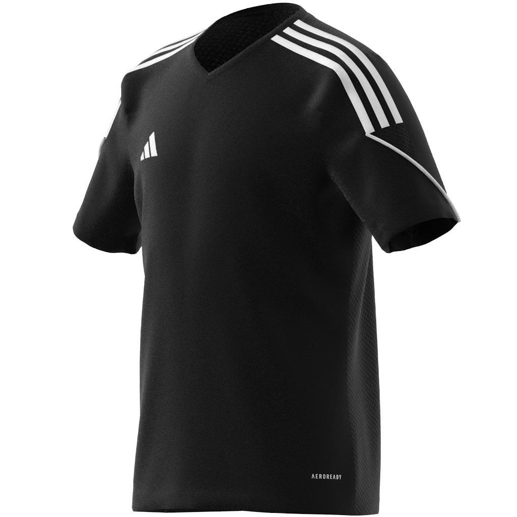 Kids Tiro 23 League Jersey, Black, A901_ONE, large image number 9