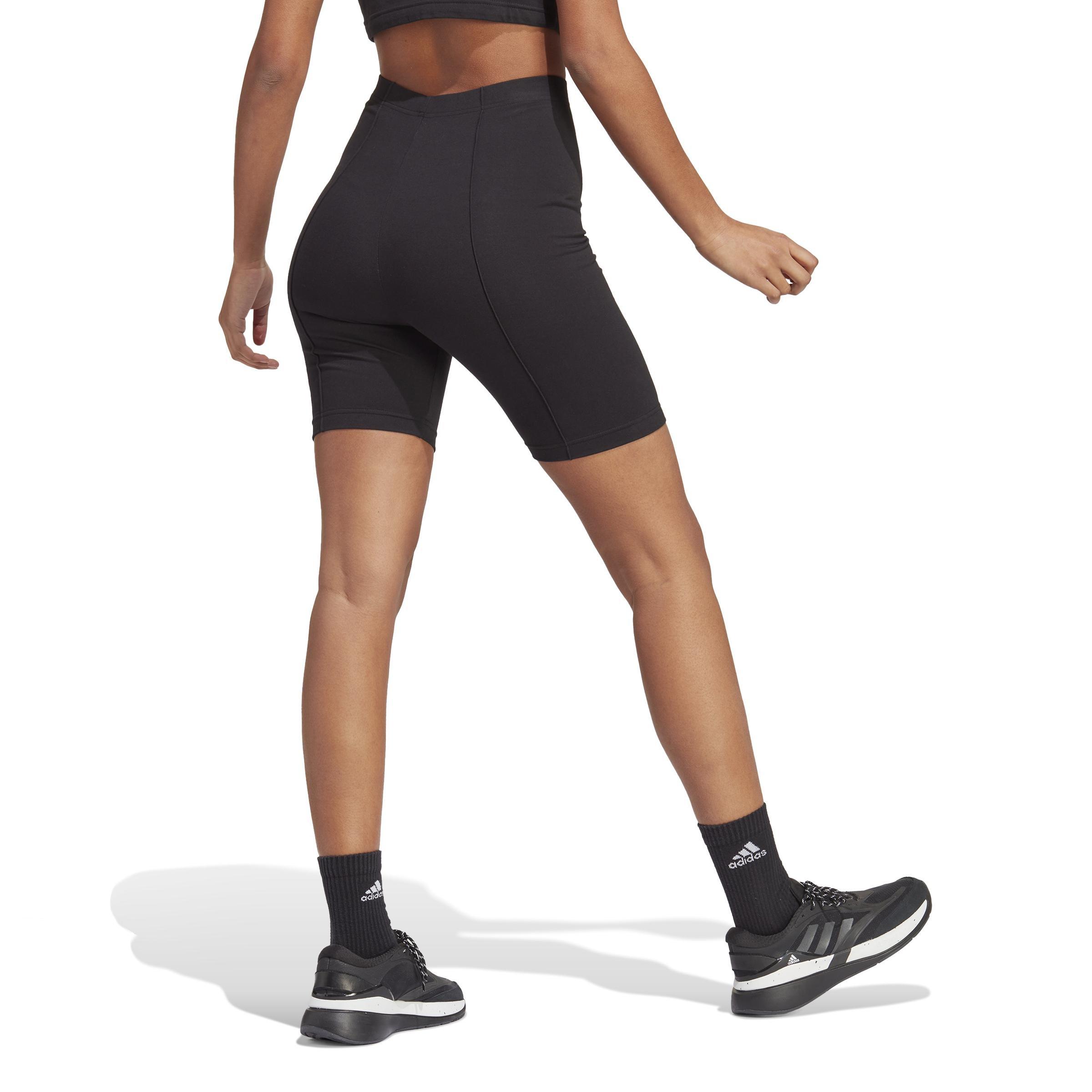 Allover Graphic Biker Shorts, Black, , large image number 2