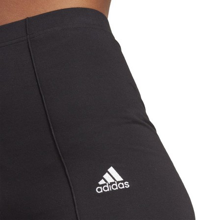Women Allover Adidas Graphic Biker Shorts, Black, A901_ONE, large image number 3