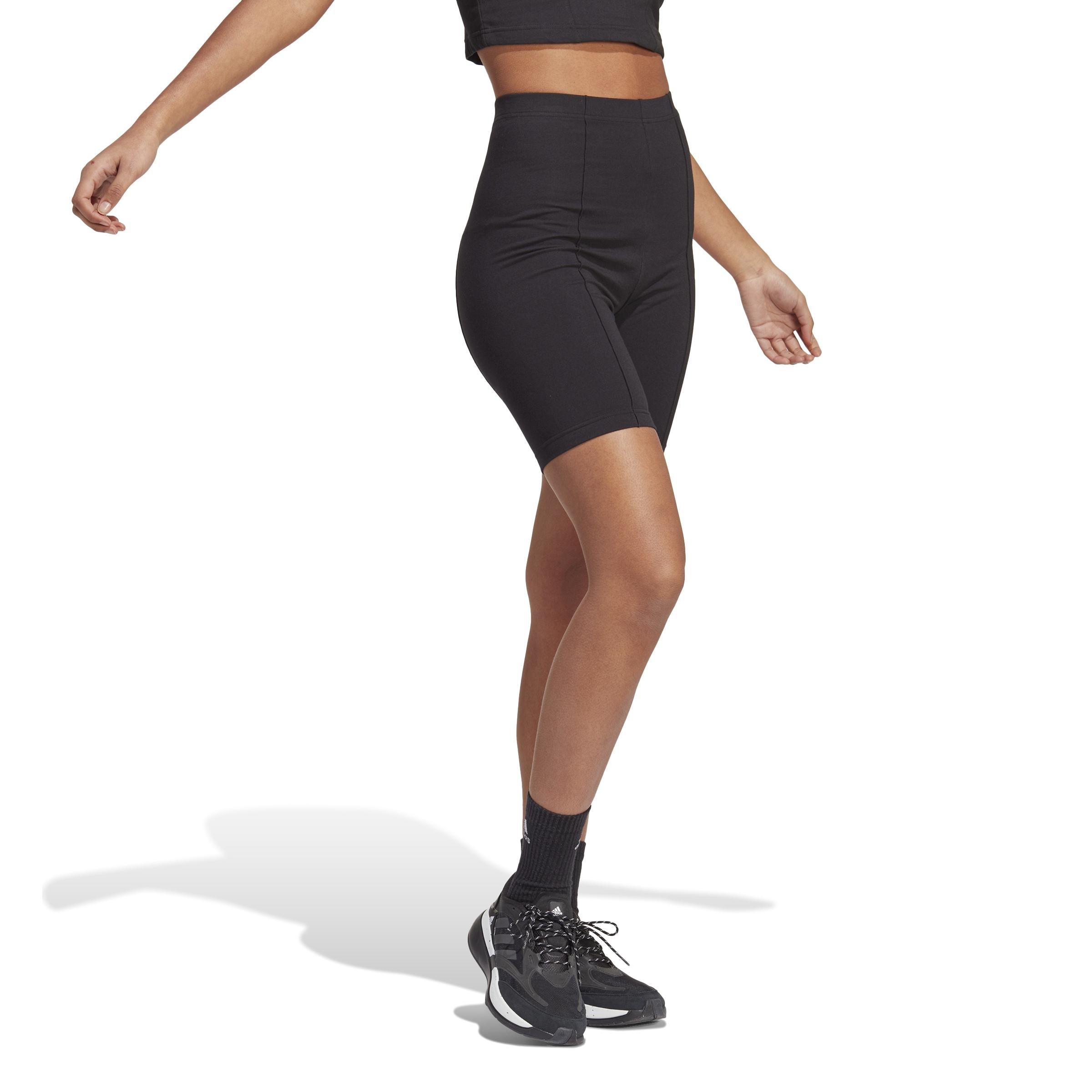 Allover Graphic Biker Shorts, Black, A901_ONE, large image number 9