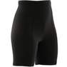 Women Allover Adidas Graphic Biker Shorts, Black, A901_ONE, thumbnail image number 14