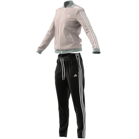 Women Essentials 3-Stripes Tracksuit, Black, A901_ONE, large image number 7