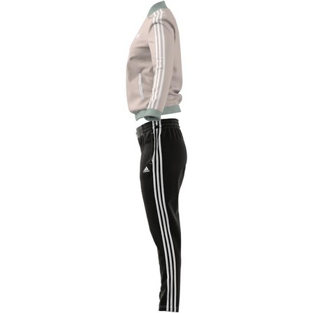 Women Essentials 3-Stripes Tracksuit, Black, A901_ONE, large image number 8
