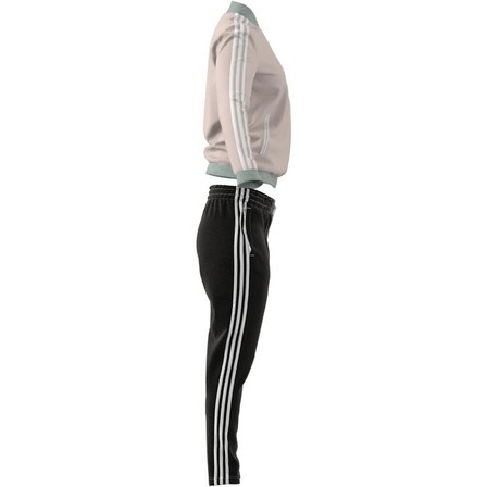 Women Essentials 3-Stripes Tracksuit, Black, A901_ONE, large image number 14