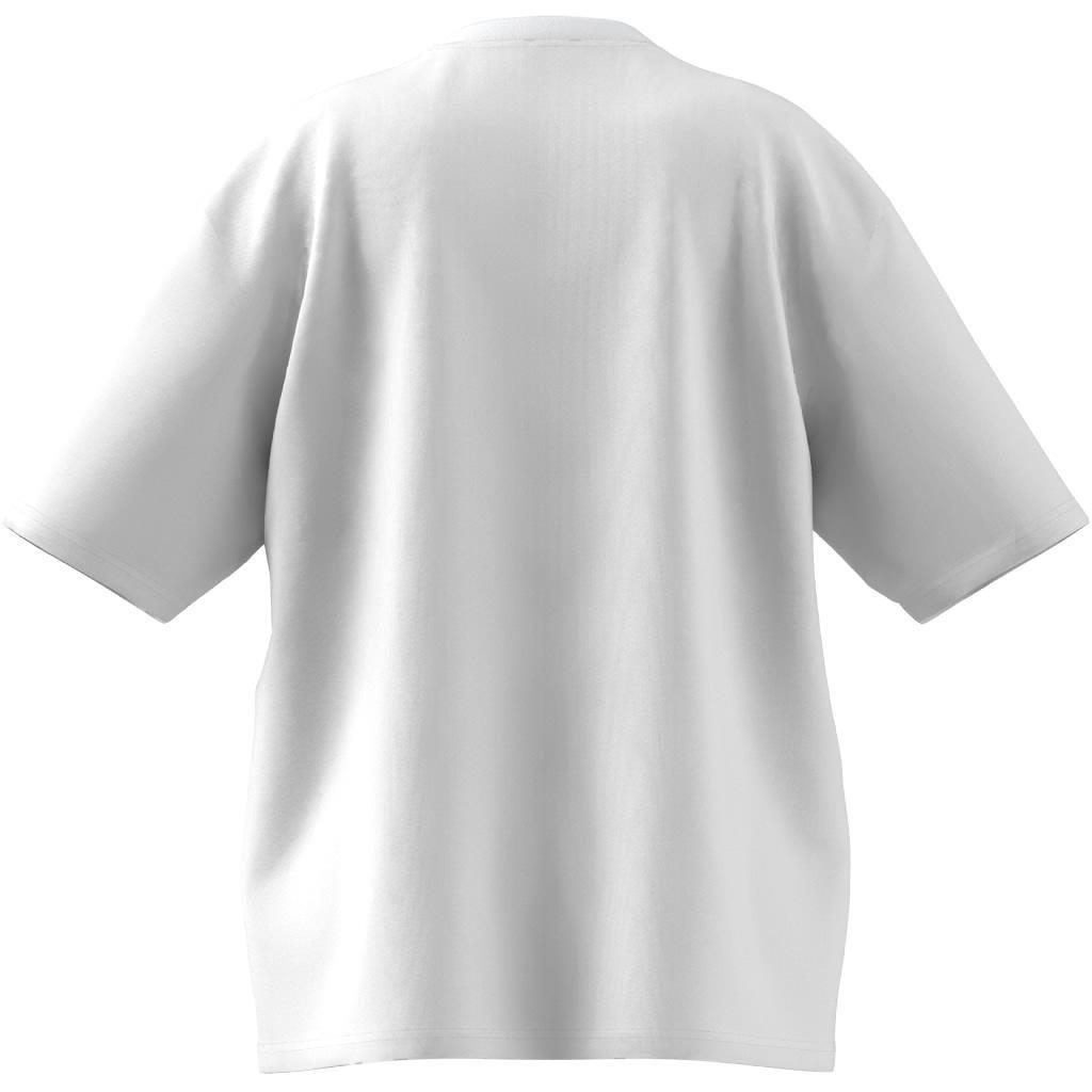 Essentials Big Logo Boyfriend T-Shirt, White, A901_ONE, large image number 2