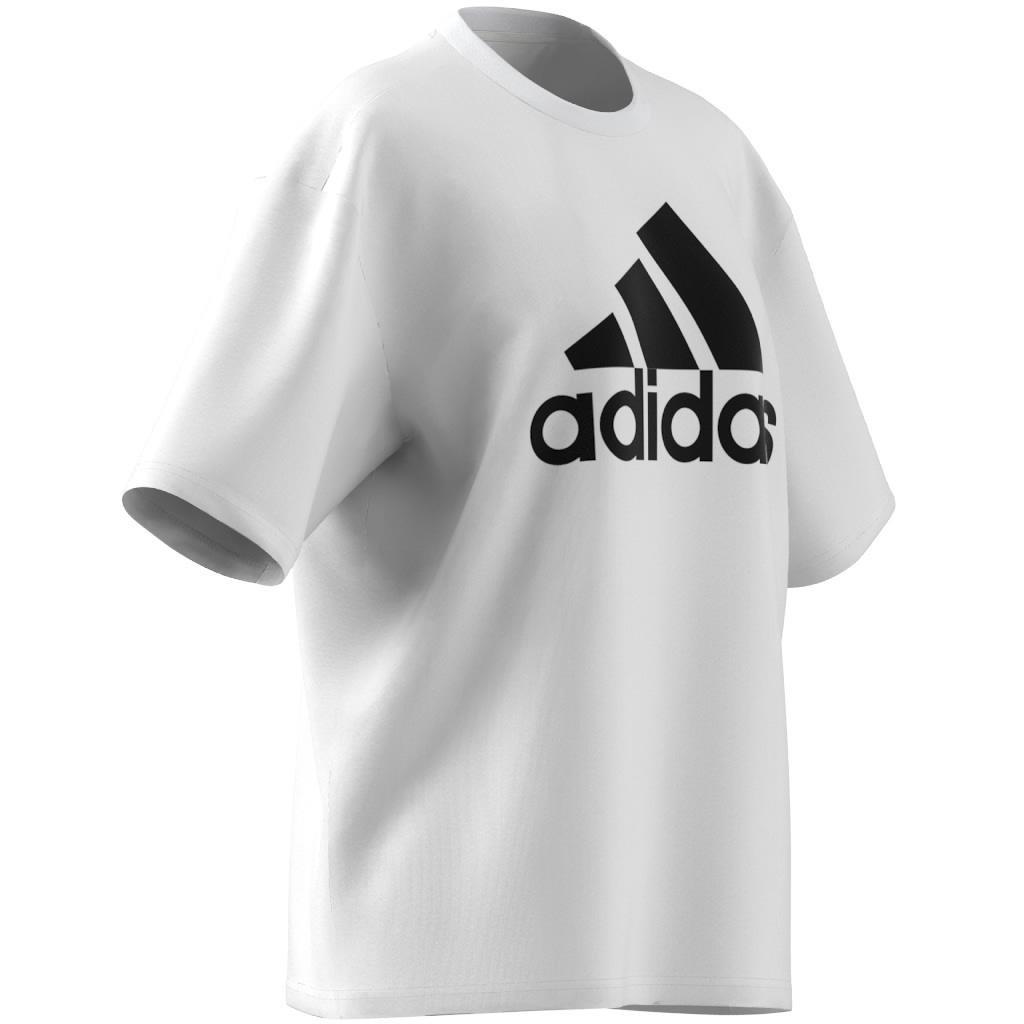 Essentials Big Logo Boyfriend T-Shirt, White, A901_ONE, large image number 7