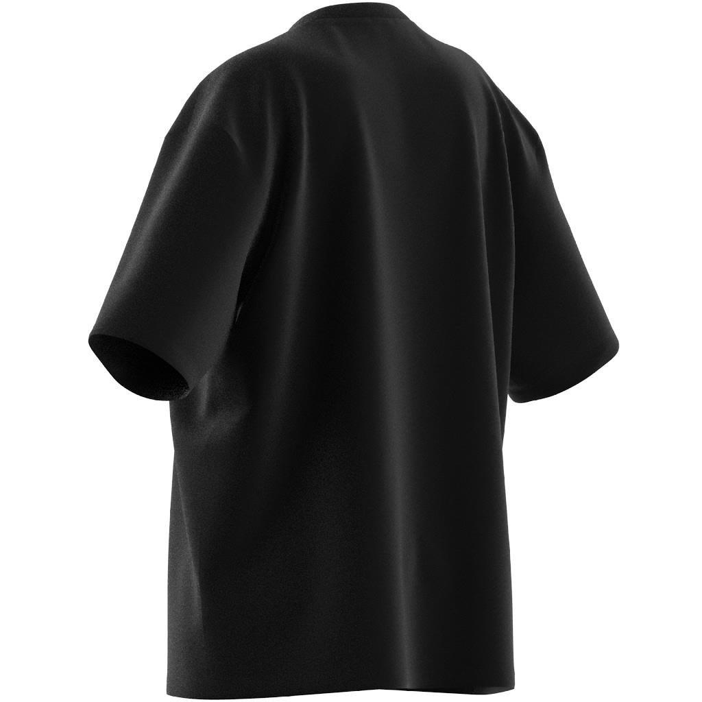 Essentials Big Logo Boyfriend T-Shirt, Black, A901_ONE, large image number 3