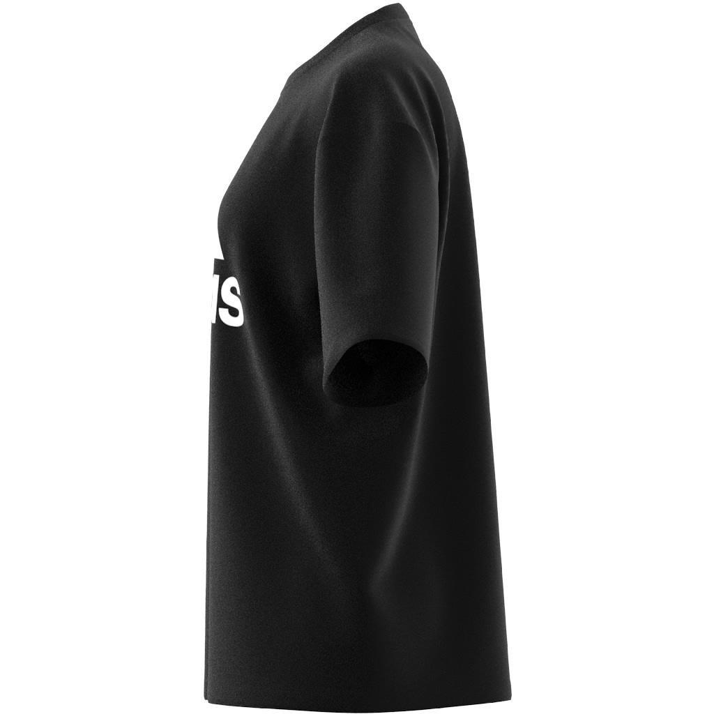 Essentials Big Logo Boyfriend T-Shirt, Black, A901_ONE, large image number 6