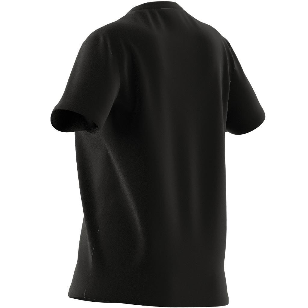 Floral Badge of Sport Graphic T-Shirt, Black, A901_ONE, large image number 9