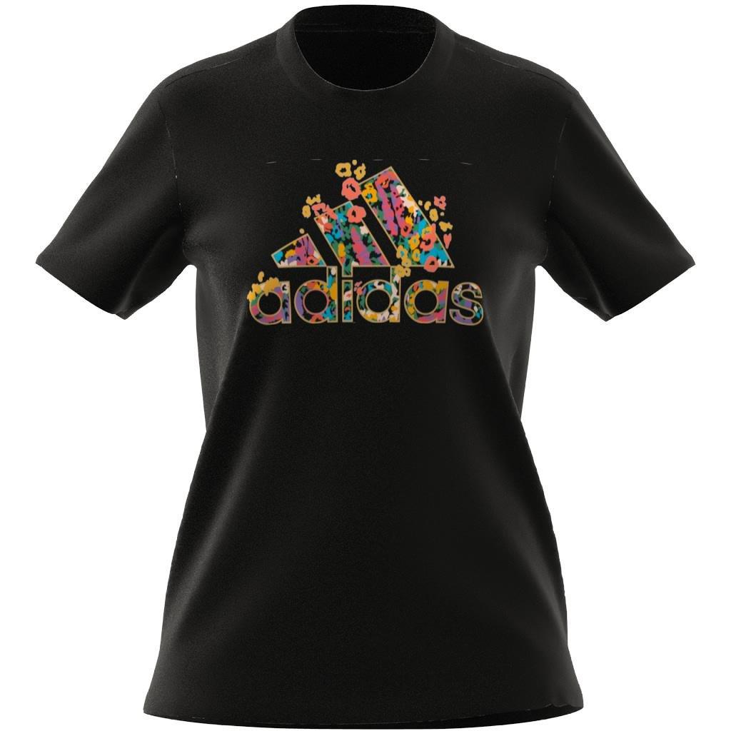 Floral Badge of Sport Graphic T-Shirt, Black, A901_ONE, large image number 10