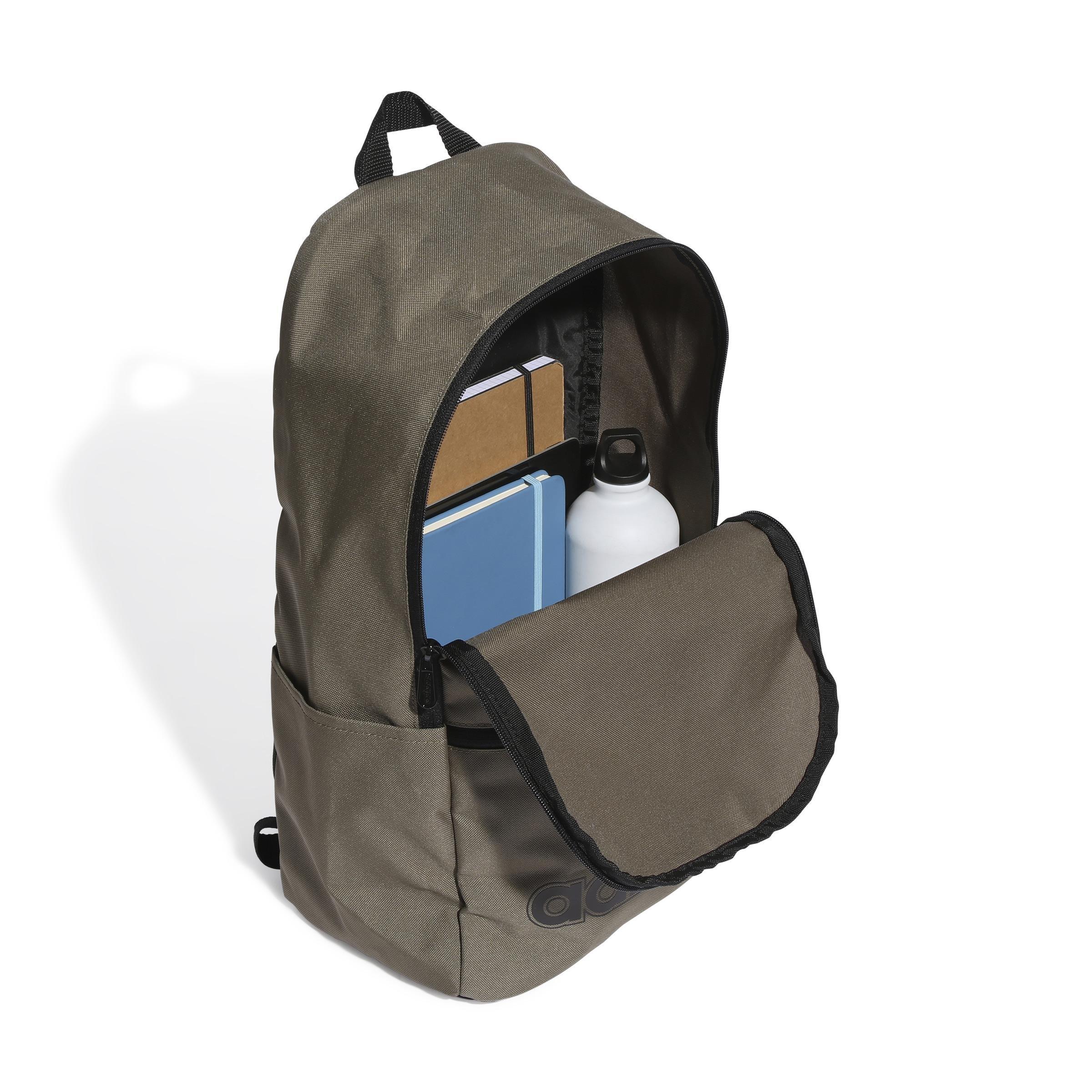 Unisex Classic Foundation Backpack, Green, A901_ONE, large image number 3