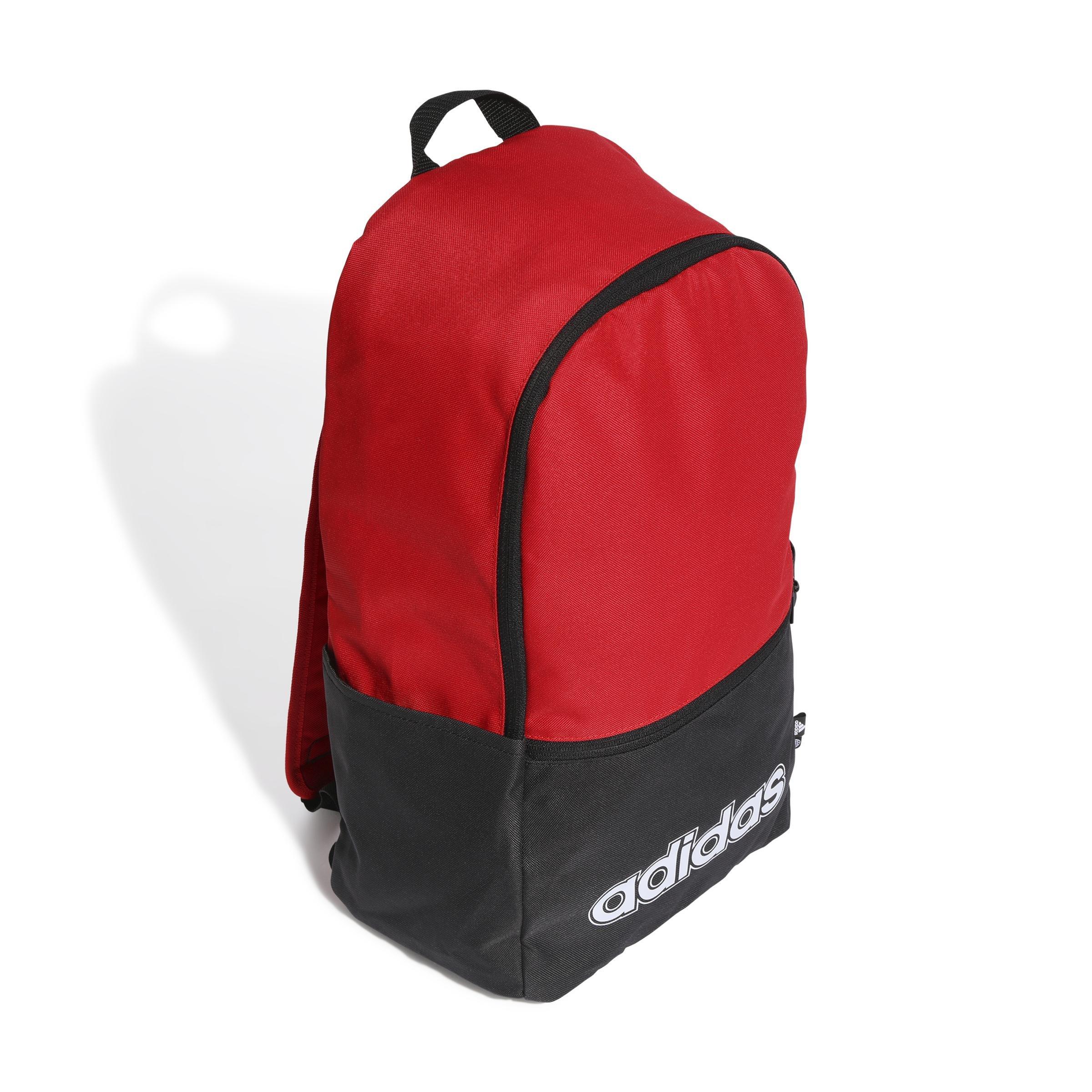Unisex Classic Foundation Backpack, Red, A901_ONE, large image number 2