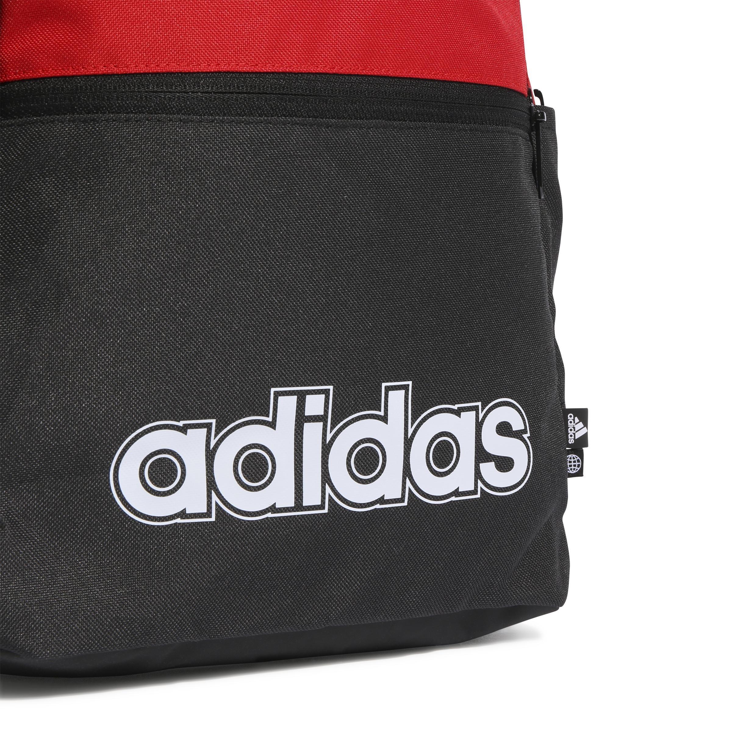 Unisex Classic Foundation Backpack, Red, A901_ONE, large image number 4