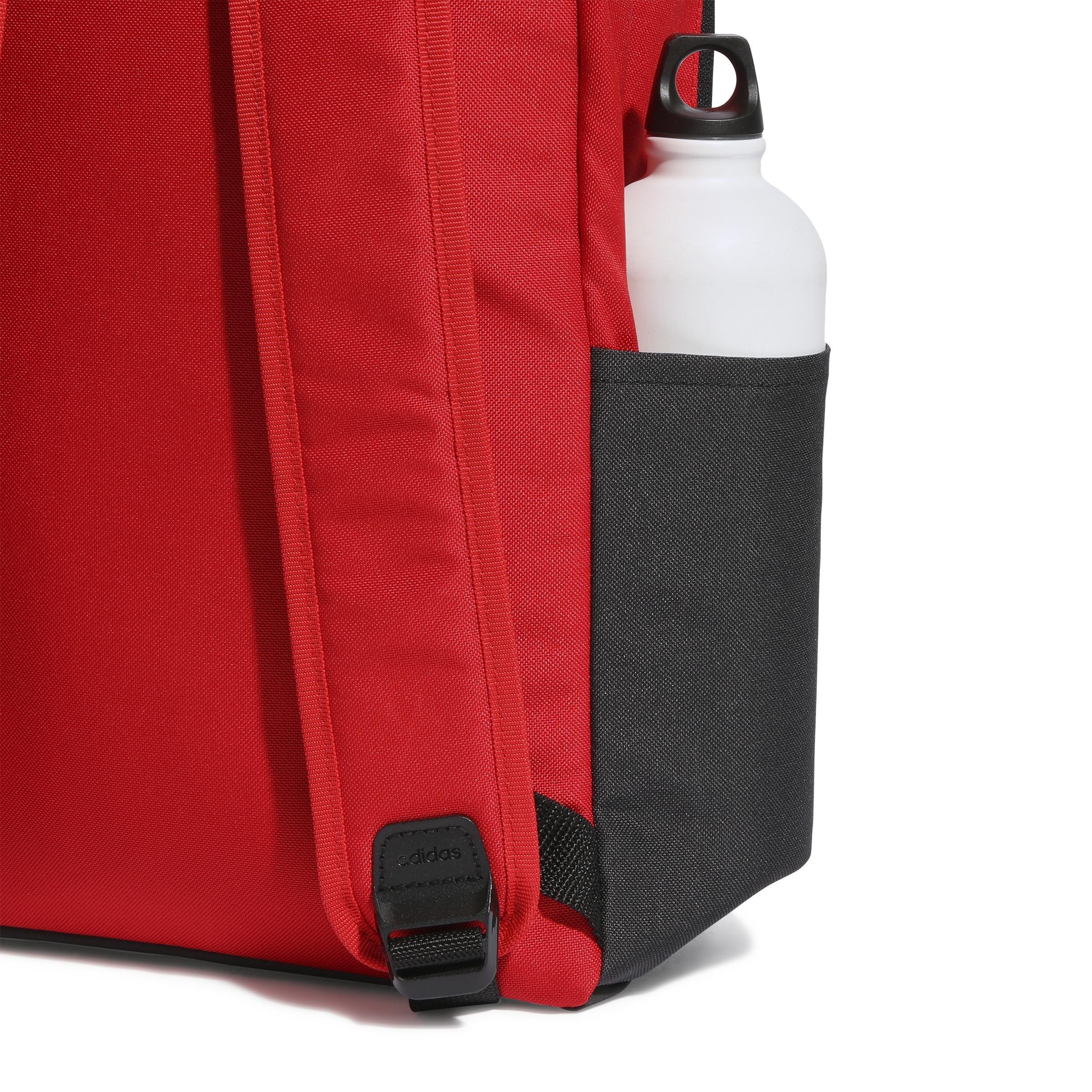 Unisex Classic Foundation Backpack, Red, A901_ONE, large image number 5