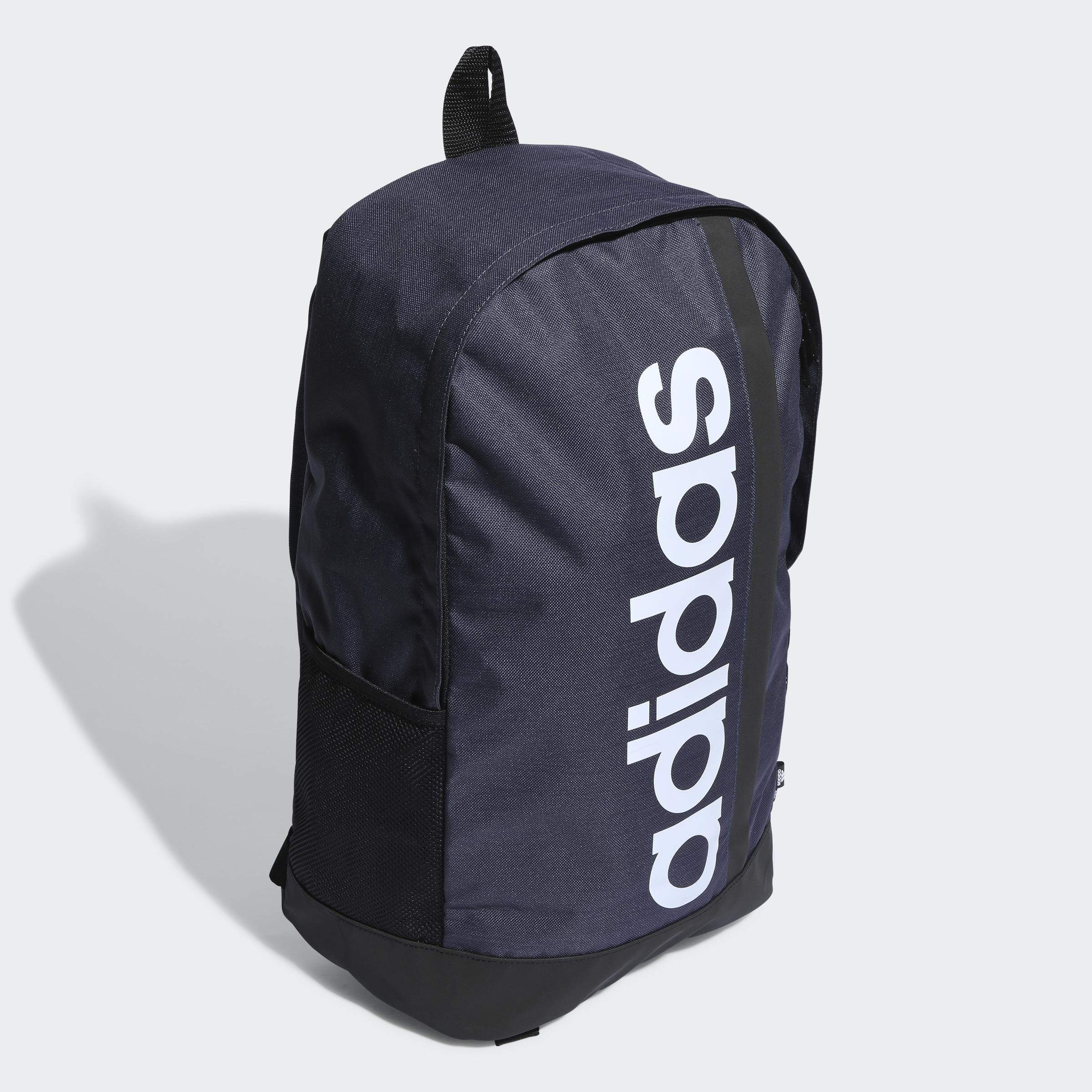 Unisex Essentials Linear Backpack, Blue, A901_ONE, large image number 0