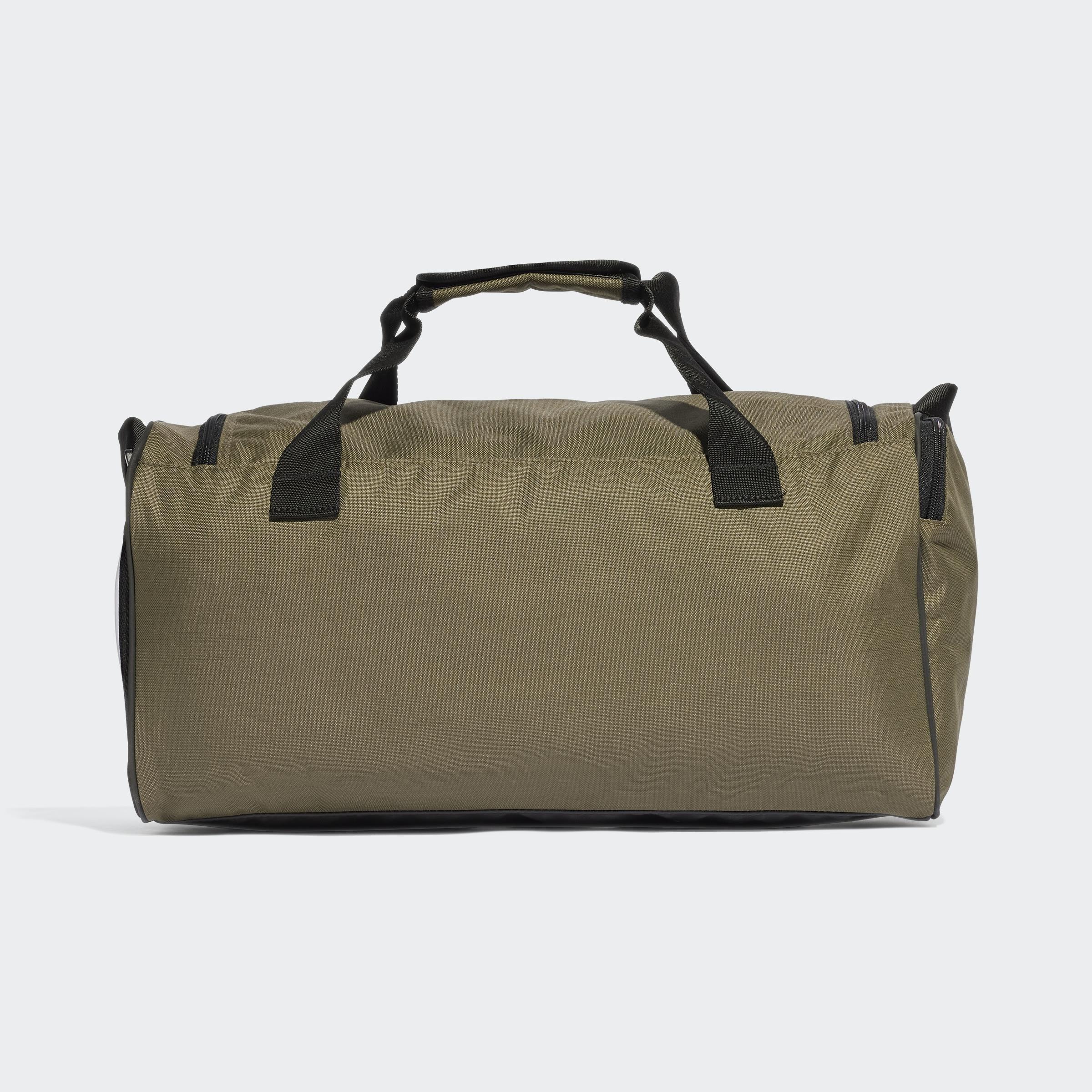 Unisex Essentials Linear Duffel Bag Medium, Green, A901_ONE, medium