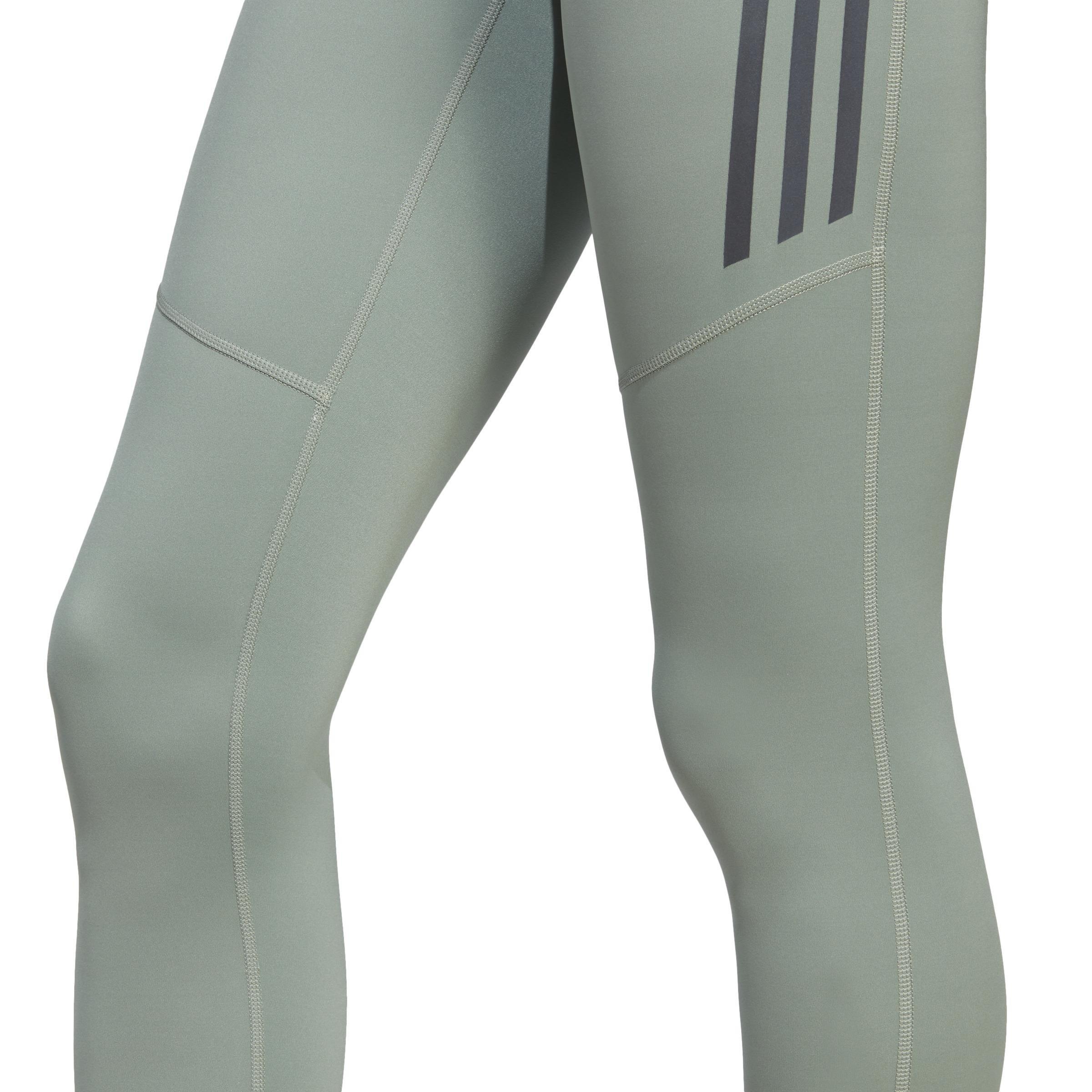 Dailyrun 3-Stripes 7/8 Leggings, Green, , large image number 5