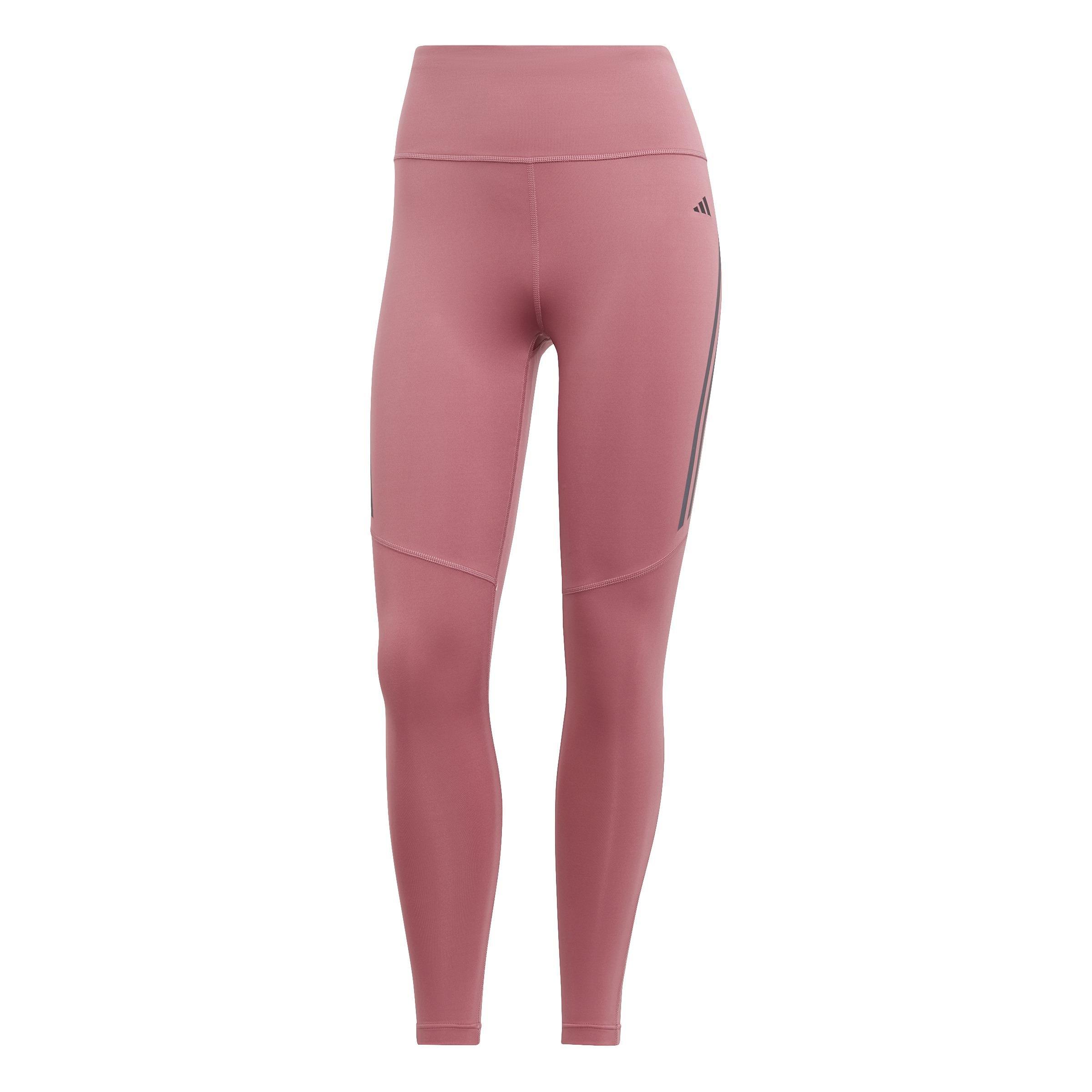 Dailyrun 3-Stripes 7/8 Leggings, Pink, A901_ONE, large image number 0
