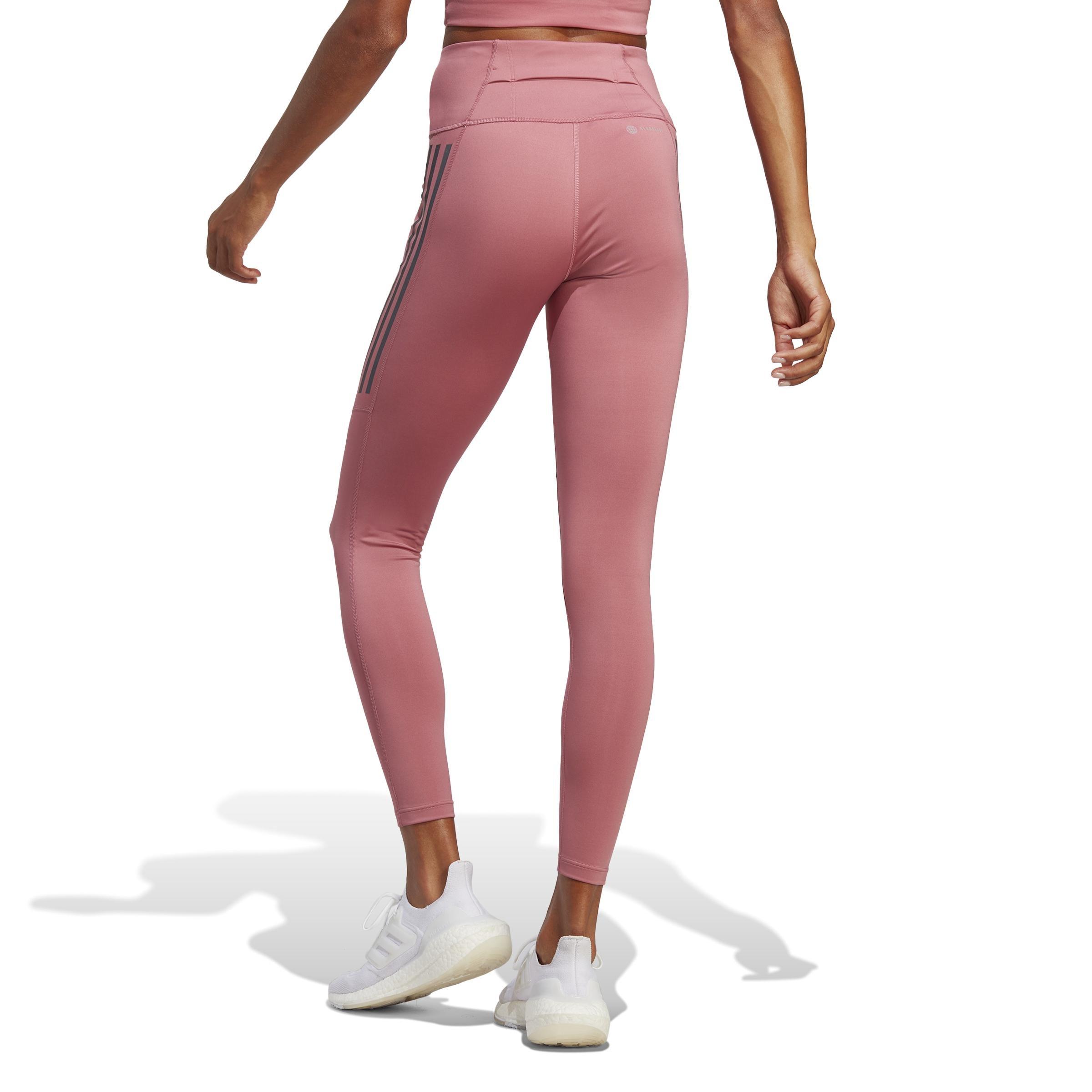 Dailyrun 3-Stripes 7/8 Leggings, Pink, A901_ONE, large image number 2