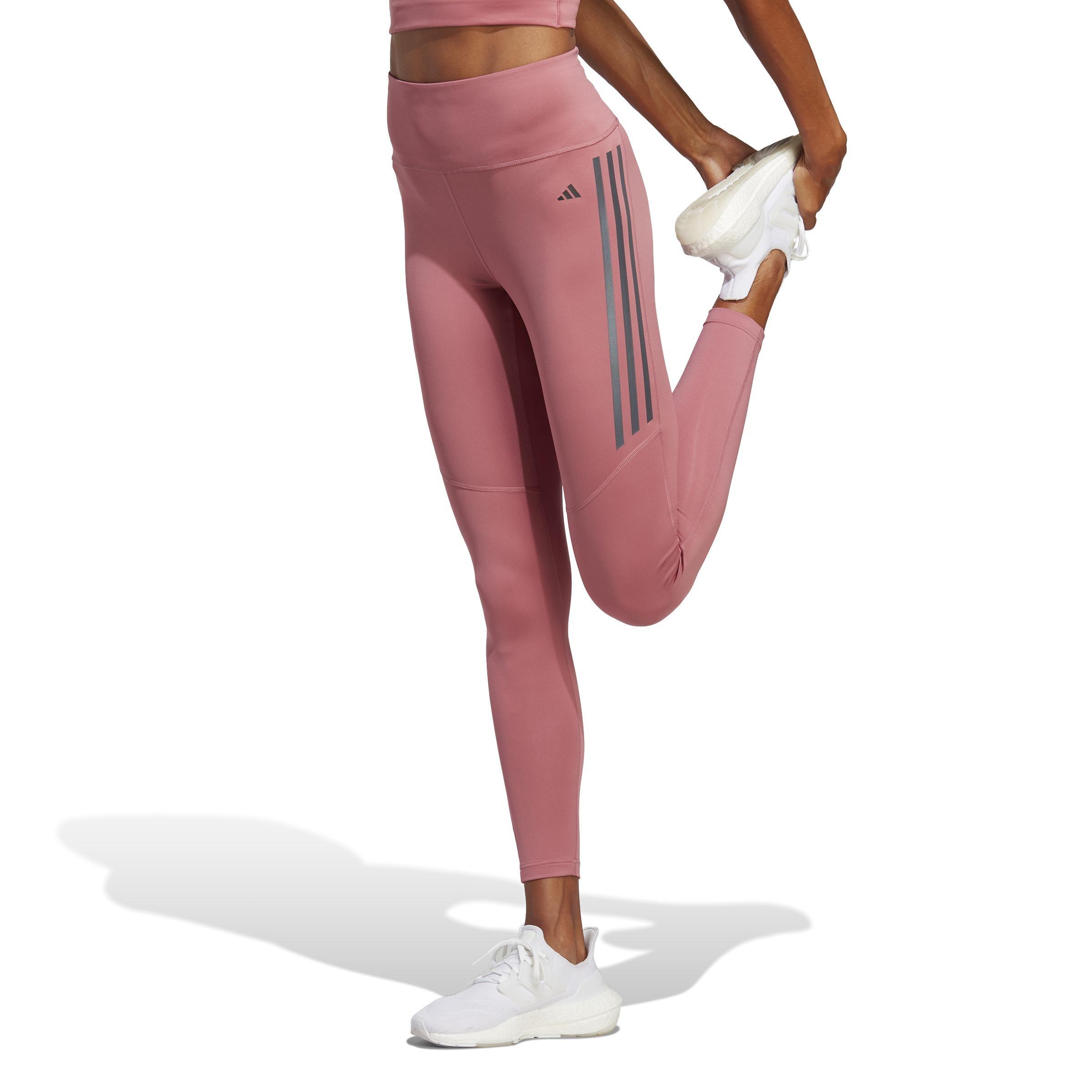 Dailyrun 3-Stripes 7/8 Leggings, Pink, A901_ONE, large image number 6