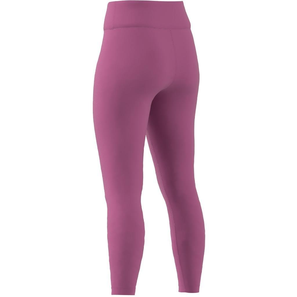 Training Essentials High-Waisted 7/8 Leggings, Pink, A901_ONE, large image number 7