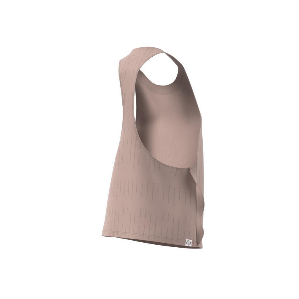 Made To Be Remade Running Tank Top, Brown, A901_ONE, large image number 7