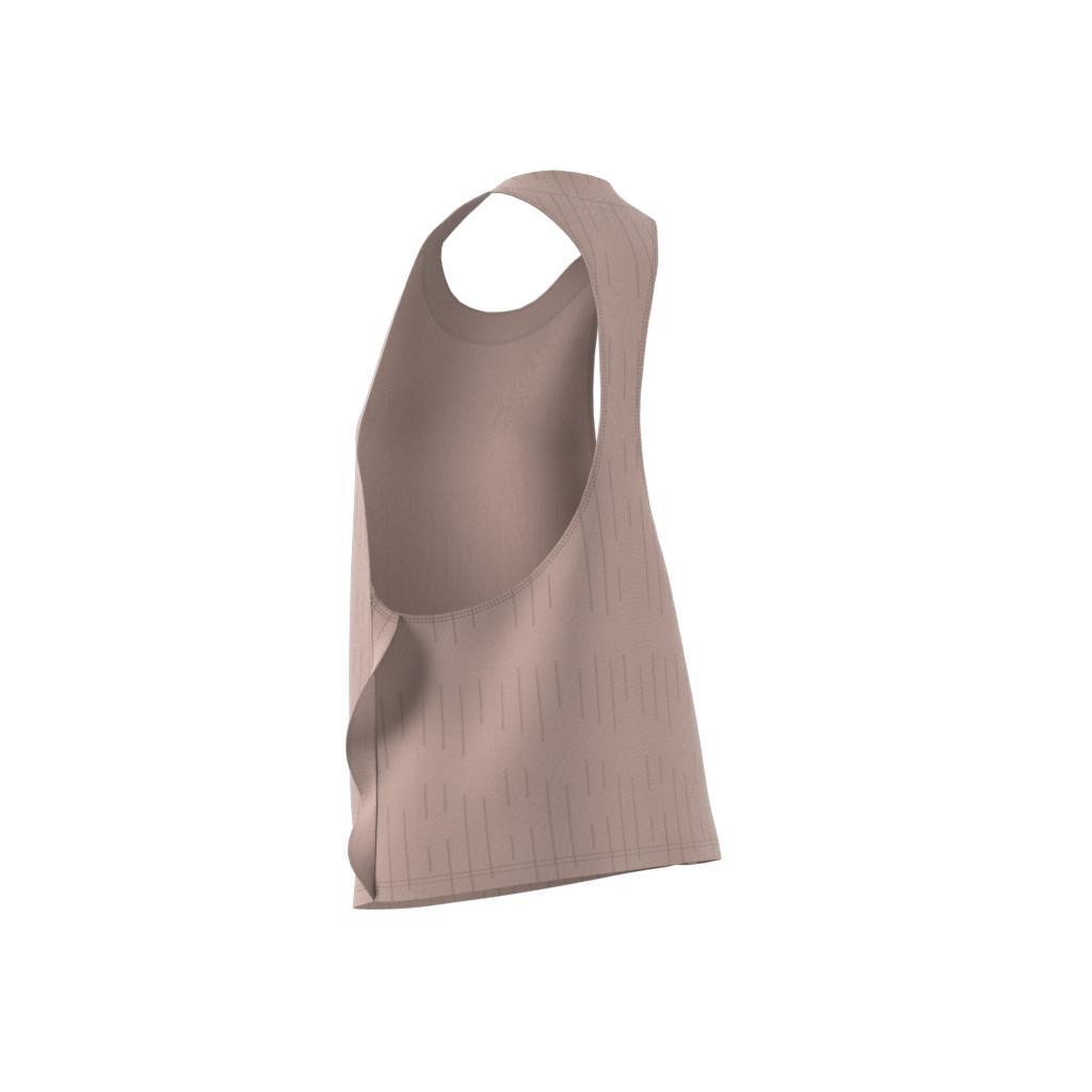 Made To Be Remade Running Tank Top, Brown, A901_ONE, large image number 10