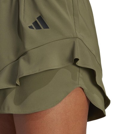 Women Made To Be Remade Running Shorts, Green, A901_ONE, large image number 4