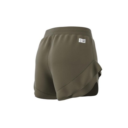 Women Made To Be Remade Running Shorts, Green, A901_ONE, large image number 10