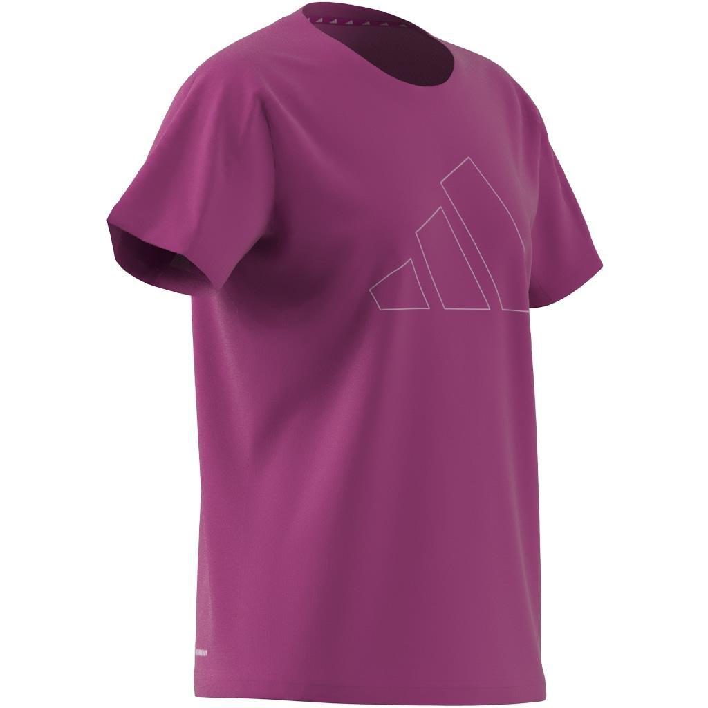 Kids Essentials AEROREADY Regular-Fit Logo T-Shirt, Pink, A901_ONE, large image number 13