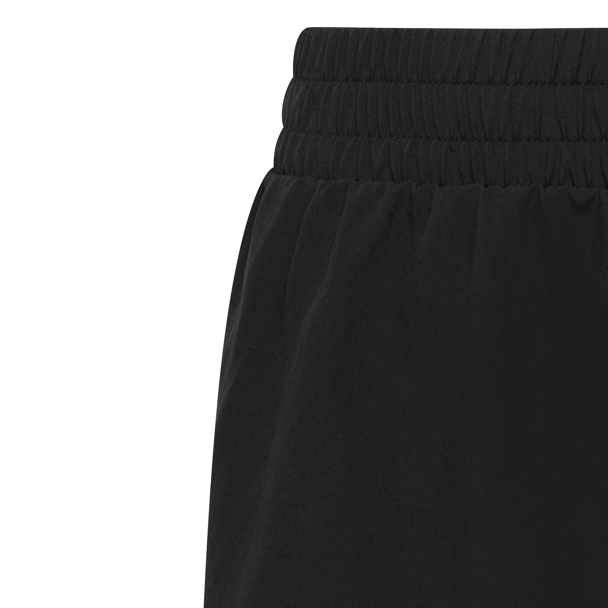 Kids Essentials Aeroready 3-Stripes Shorts, Black, A901_ONE, large image number 3