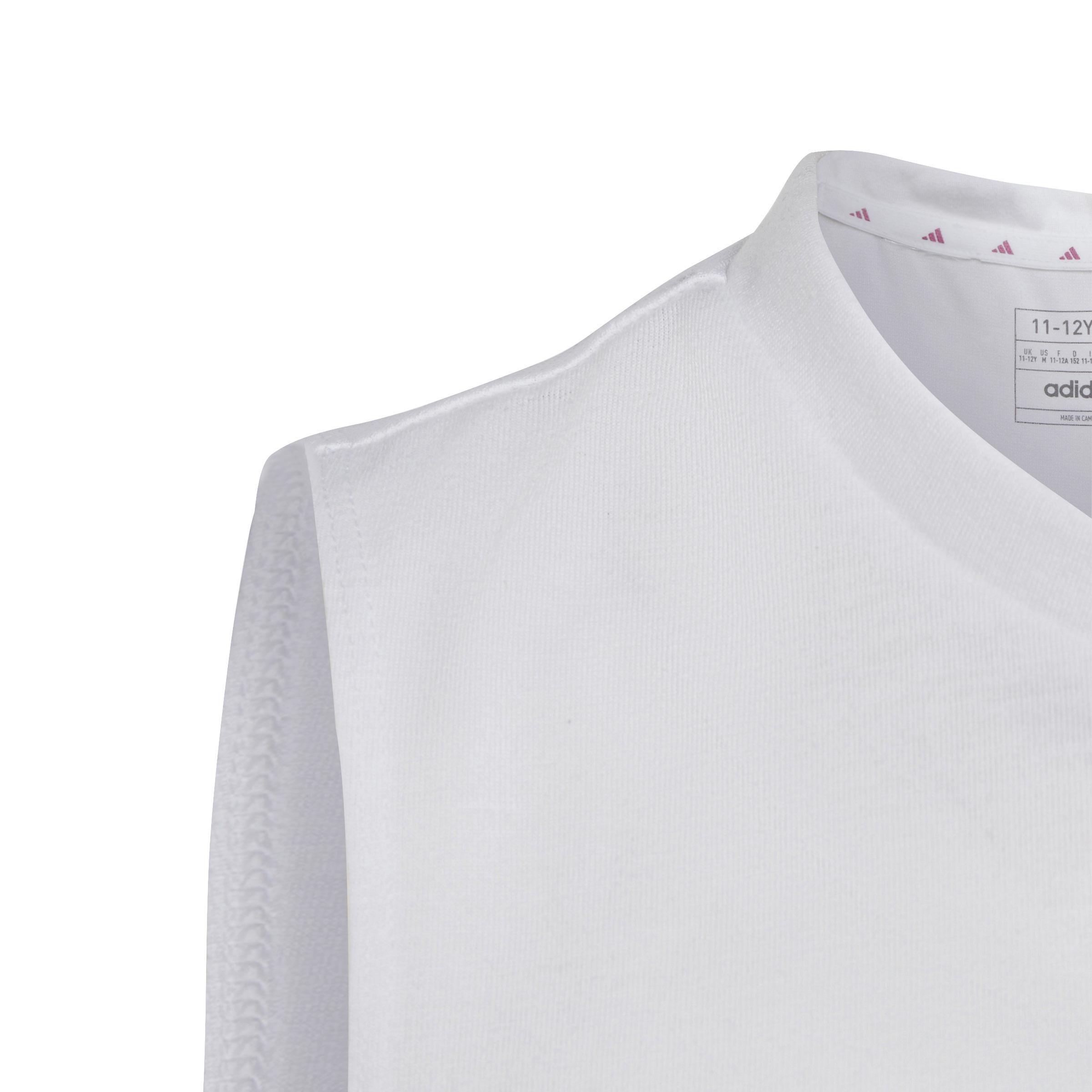 Kids Train Essentials Aeroready Regular-Fit Tank Top, White, A901_ONE, large image number 4