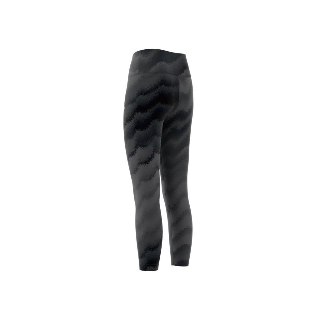 Kids Dance Aeroready High-Waisted Printed Leggings, Grey, A901_ONE, large image number 6