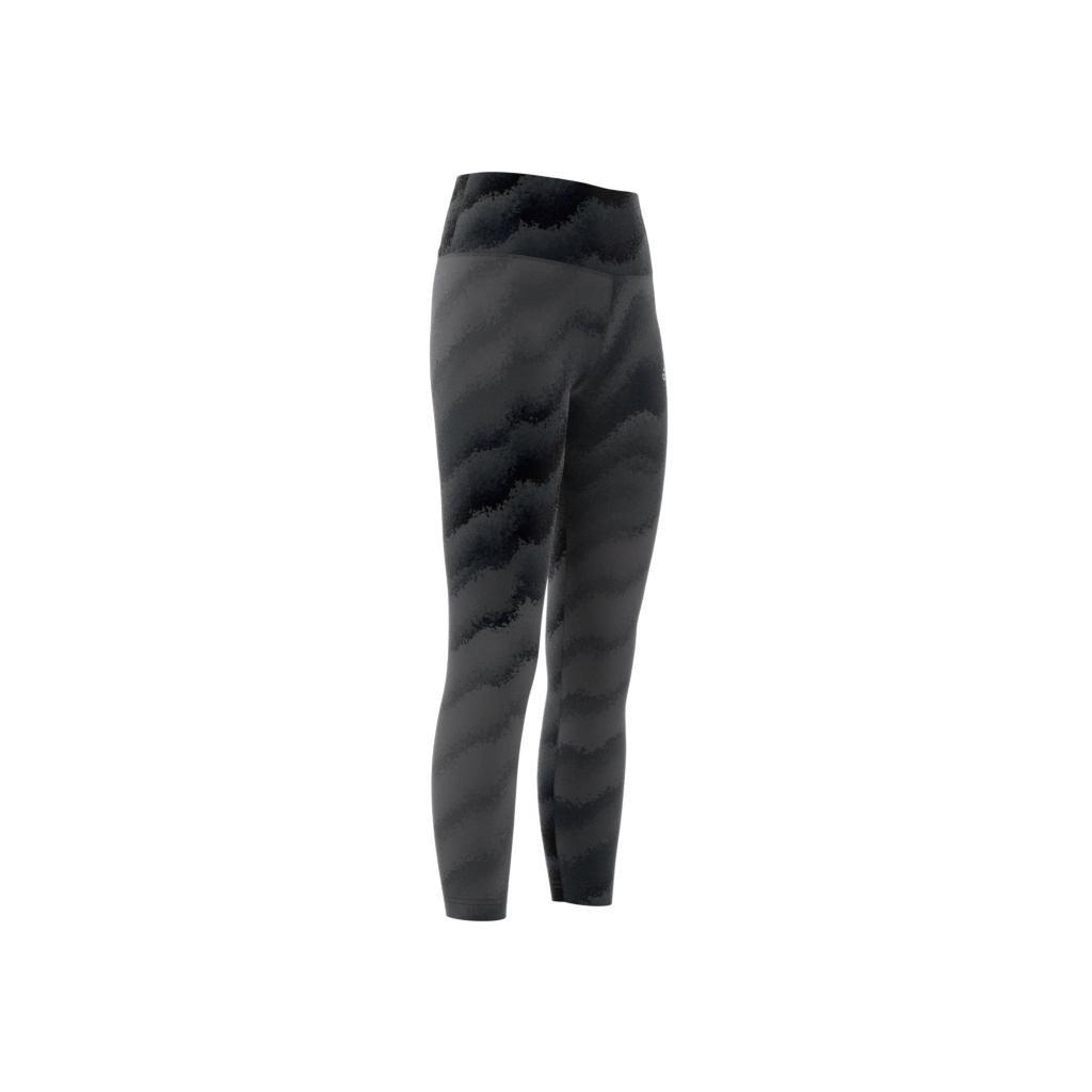 Kids Dance Aeroready High-Waisted Printed Leggings, Grey, , large image number 8