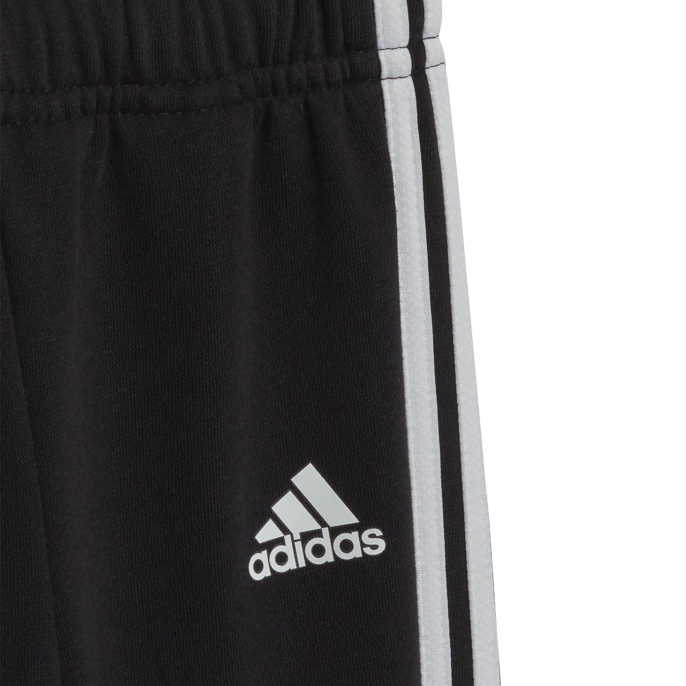 Kids Unisex Essentials Full-Zip Hooded Jogger Set, Black, A901_ONE, large image number 5