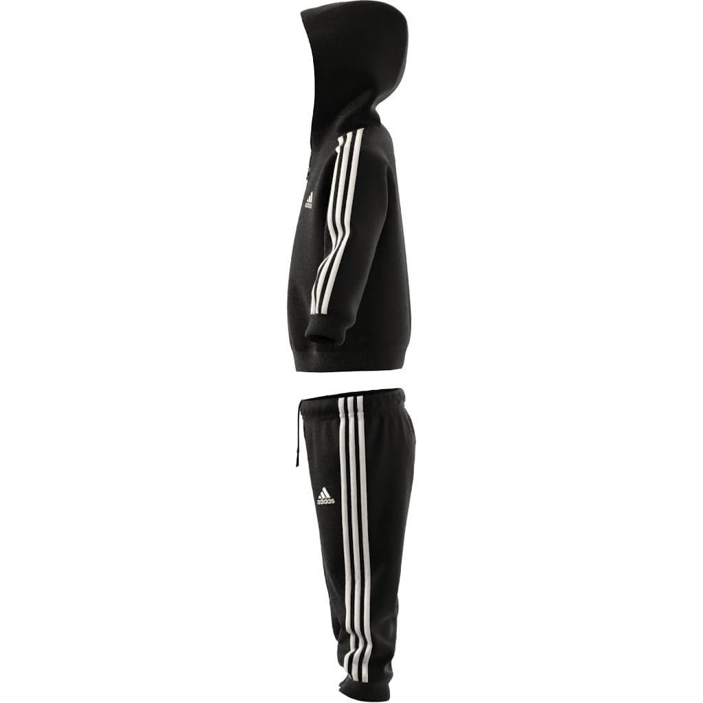 Kids Unisex Essentials Full-Zip Hooded Jogger Set, Black, A901_ONE, large image number 9