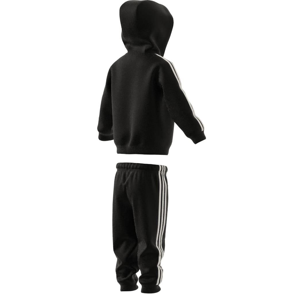 Kids Unisex Essentials Full-Zip Hooded Jogger Set, Black, A901_ONE, large image number 10