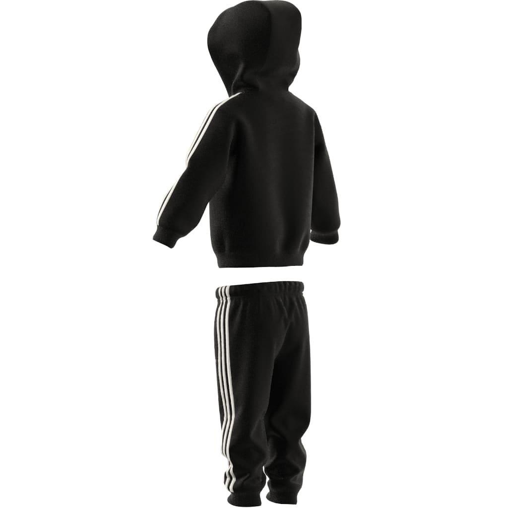 Kids Unisex Essentials Full-Zip Hooded Jogger Set, Black, A901_ONE, large image number 12