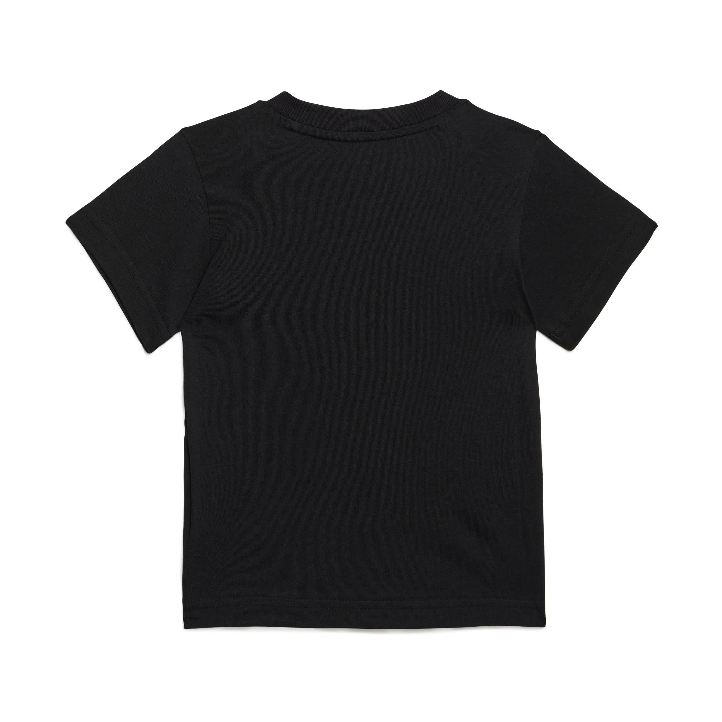 Unisex Kids Essentials Organic Cotton Tee and Shorts Set, Black, A901_ONE, large image number 3